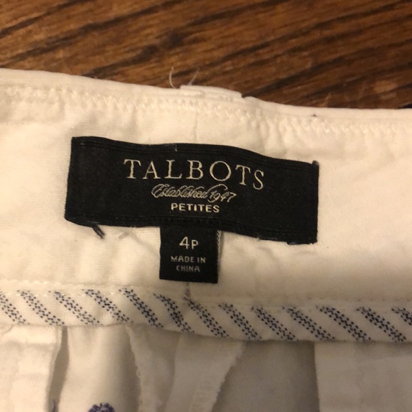 NWOT Talbots Dachshund Heritage capri pants - Picture 4 of 7